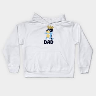 Dog king Kids Hoodie